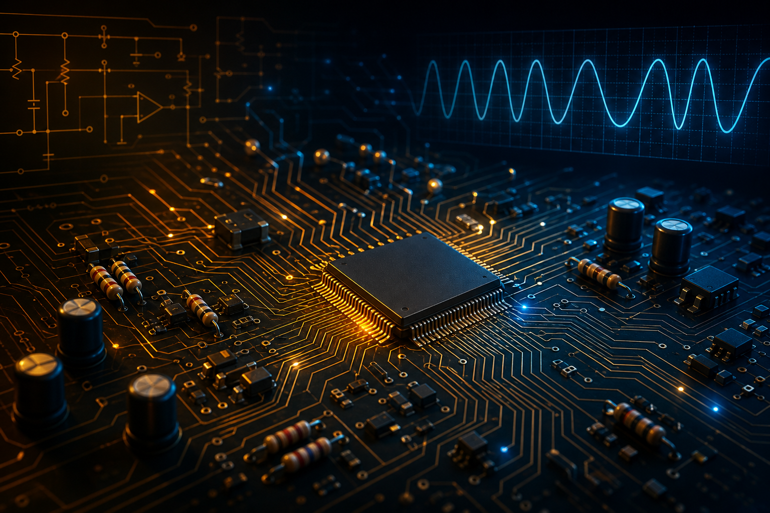 Electronics and embedded hardware connected to cloud software